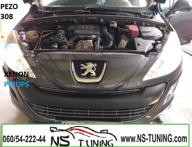 peugeot 308 poliranje farova xenon svetla h7 sijalica philips ugradnja novi sad tuning